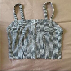 john galt striped tank top